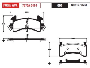 BALATA FRENO DE DISCO