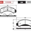 BALATA FRENO DE DISCO DELANTERA GDB4021MM